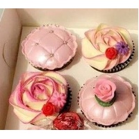 French Vintage Fondant Cupcake Decorating Class