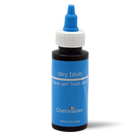 Liqua-Gel Sky Blue Food Colour 2.3oz Large Bottle