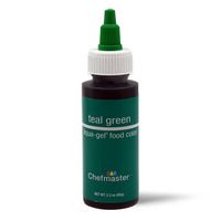 Teal Green Liqua-Gel  Food Colour 2.3oz Large Bottle