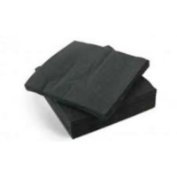 CTN Black Cocktail Napkin 2ply - Carton of 2000