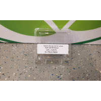 Clear Square Flip top Container  No#1 -100*85*55mm -80/Sleeve 