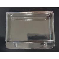 Clear PET - Rectangle container - Flip Lid - Sleeve of 80 145x95x55mm