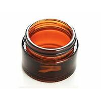 60ml Amber Cream Jar -51mm cap - each
