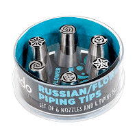  Hire - Russian Flower Piping Tips Set 