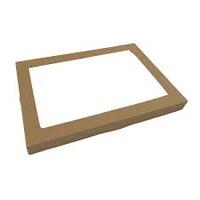 CTM LID Catering Box Med-LID with window (Single Lid)