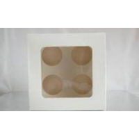 4 hole Cupcake Box plus insert 