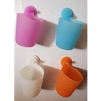 Kids Drinking Cups Hangable - set of 4 Silicone Cups