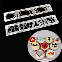 Super Hero Fondant Cutter Set *Discontinued Line*