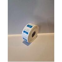 Day Date Tag Stickers- 26mmx 26mm - 1000 roll