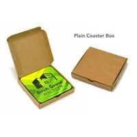 Kraft Coaster Box - 105x105x35 - each