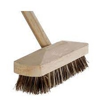 Deck Scrub Brush with Handle