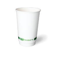  Single wall White 16oz Coffe Cup/50 Sleeve