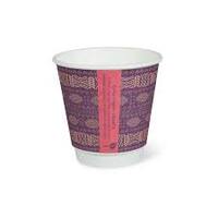Double Wall Eco Origins Coffee Cups - 8oz Squat - 25/Sleeve