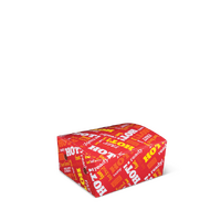 Detpak Extra Small snack box printed - 50/Sleeve