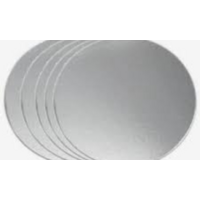  12 Inch Silver Compressed Cake Boards Round - 25/Sleeve