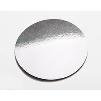 14 Inch Silver Double Standard Cake Board Round-Each