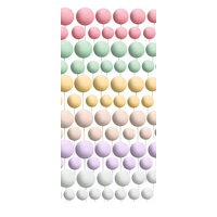 Cake Balls Mixed Colours - Rainbow Pastel - 20 Pcs