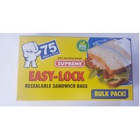 Easy Lock Resealable Bags (Ziplock Bags)
