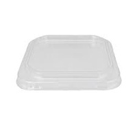 Small Sugarcane Container Lid-Clear  -50 sleeve