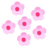 Edible Flower Blossoms Pink - 12 Pcs