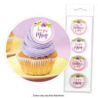Mother's Day Wafer Toppers -16Pkt