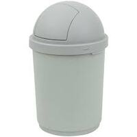 General Waste Bin - 36lt - Grey / Dome top - each