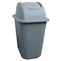 Swing Top Tidy Bin - 23lt - Grey