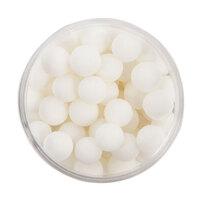 8mm Matte White Sugar Balls (Cachous) - 65g