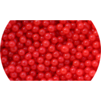 4mm Red Sugar Balls (Cachous) 50g 