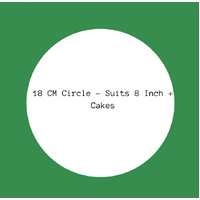 Custom Edible Images - 18cm Circle 