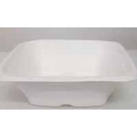 24 oz Square Sugarcane bowl - 50/Sleeve