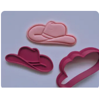 Cowboy Hat Cutter and Embosser Stamp Set