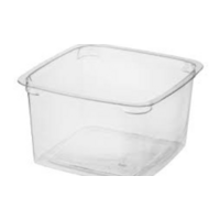 24 oz Square Deli Container Base- 50/Sleeve