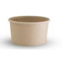 16 oz Bamboo Food Container - 50/Sleeve
