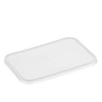Clear Rectangle Freezer Container Lids