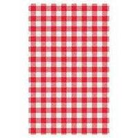 Ginghm Grease proof paper RED- 190*310mm