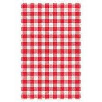 Ginghm Grease proof paper RED- 190*310mm
