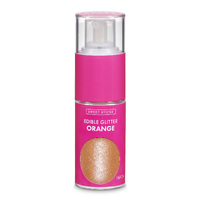 Edible Glitter Orange Pump 10g