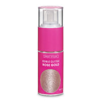 Edible Glitter Rose Gold Pump 10g