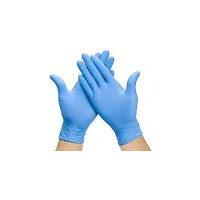 Vinyl Blue Gloves Lightly Powdered -100/Pack 