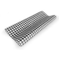 Greaseproof Paper Gingham Black Large 400 X 330mm – 200/ream