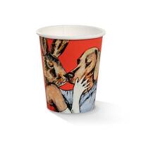 8 OZ PLA Coated SW Cup/Art Print sleeve 50- (20)