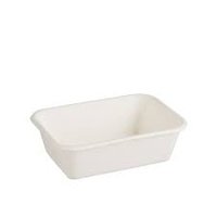 Rectangle sugarcane container 370ml 100 per sleeve (10 sleeves per carton)