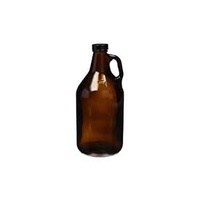 Amber Glass Growler bottle - 2lt