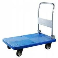 Heavy Duty 5 wheel flat folding trolley - each 600kg rated 