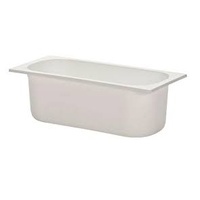 White 5lt Ice-cream Tub