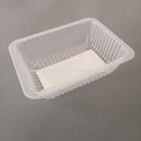 Clear Natural Map Tray - 11 x 9 x 60mm + soaker pad - 150ctn