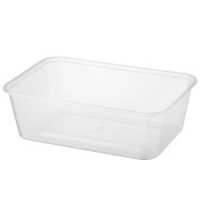 Rectangle containers - 1000ml 50/Sl (10)
