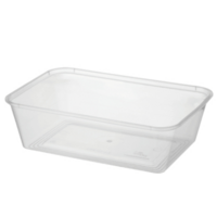 Rectangle containers 650ml -50/Sleeve (10)