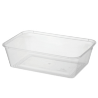 Rectangle Takeaway containers 650ml -50/Sleeve